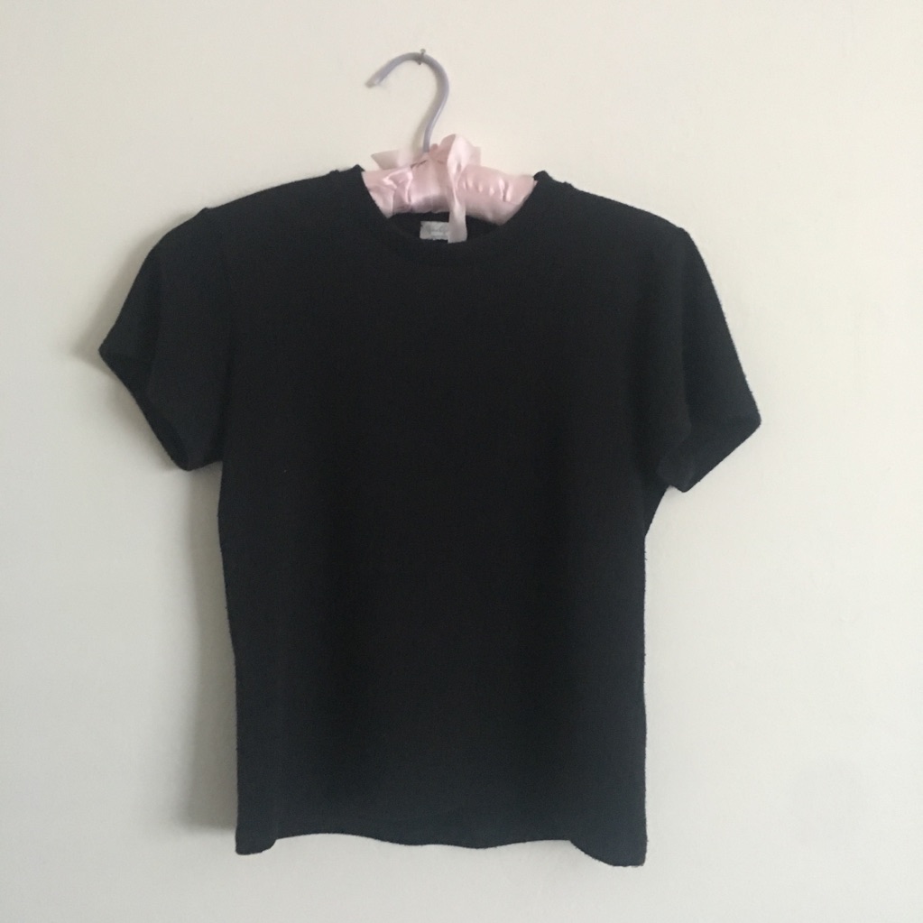 Bm Basic Black Knit Top
